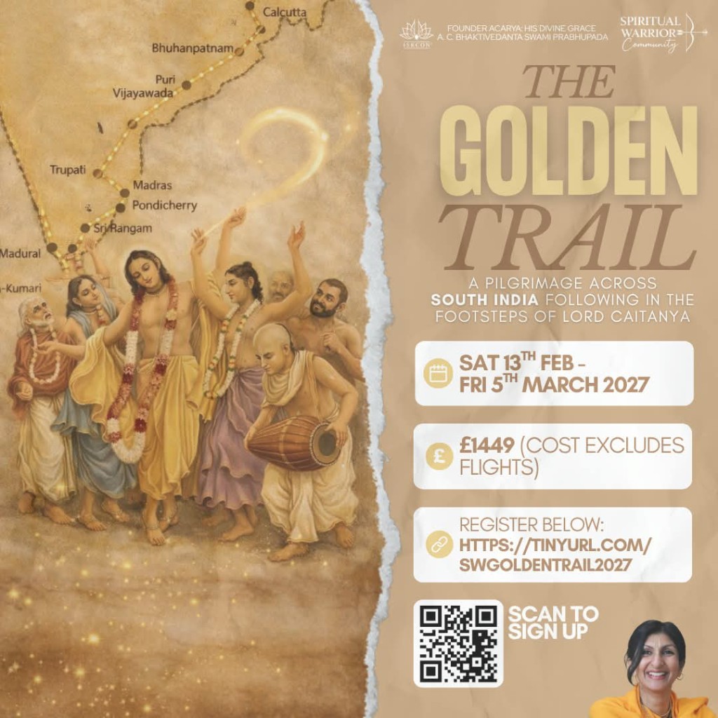 The Golden Trail 2027 retreat poster